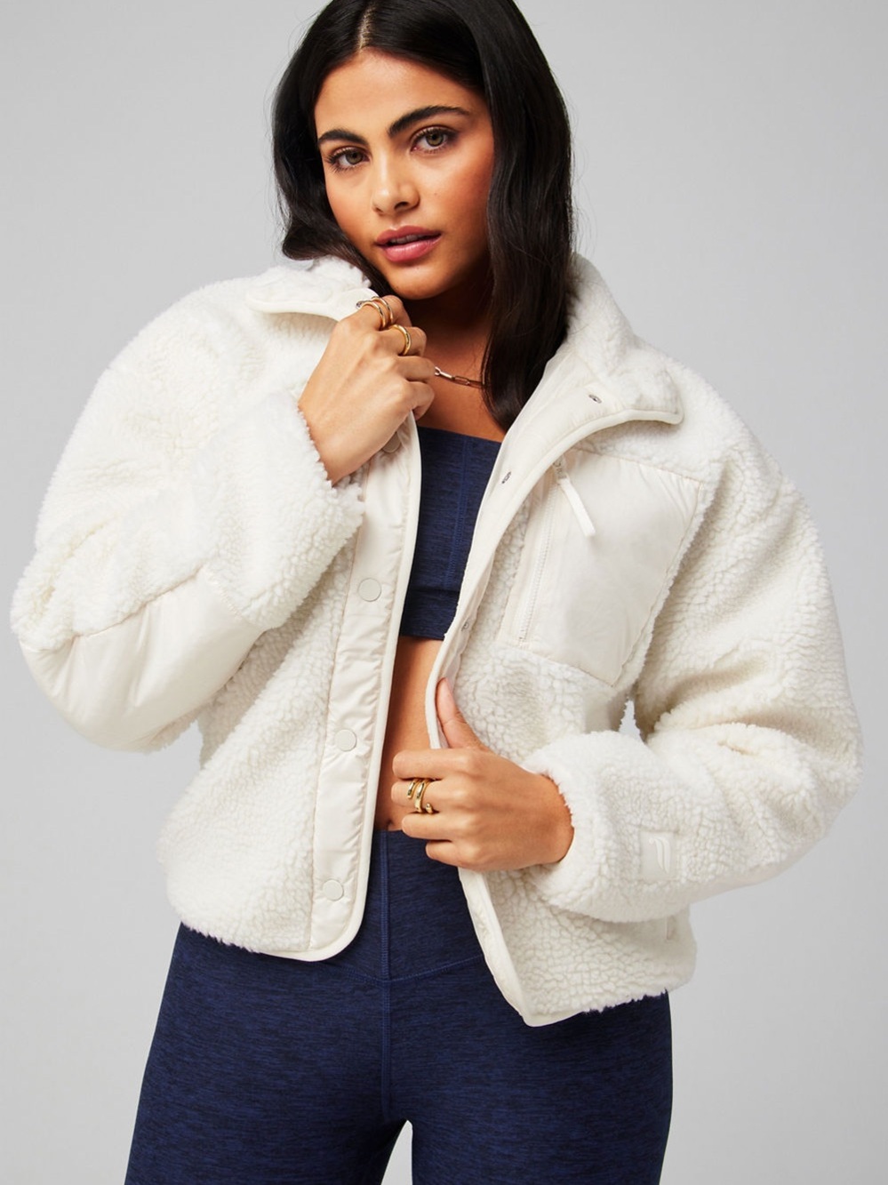Fabletics Tahoe Teddy Jacket